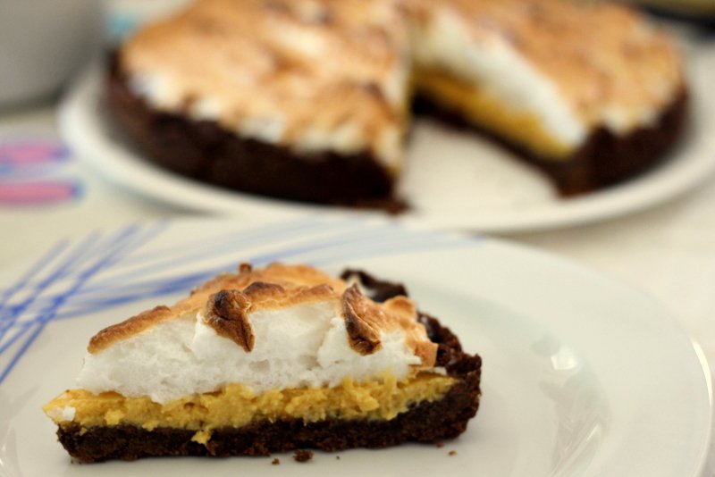 tarte de limão merengada