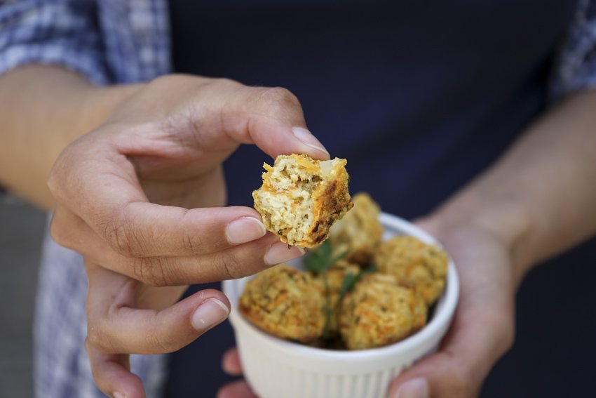Na cozinha – Almôndegas de Tofu